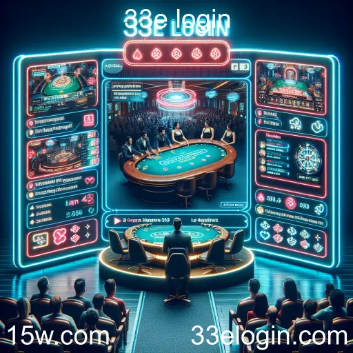 A Revolução dos Jogos Ao Vivo no 33e Login