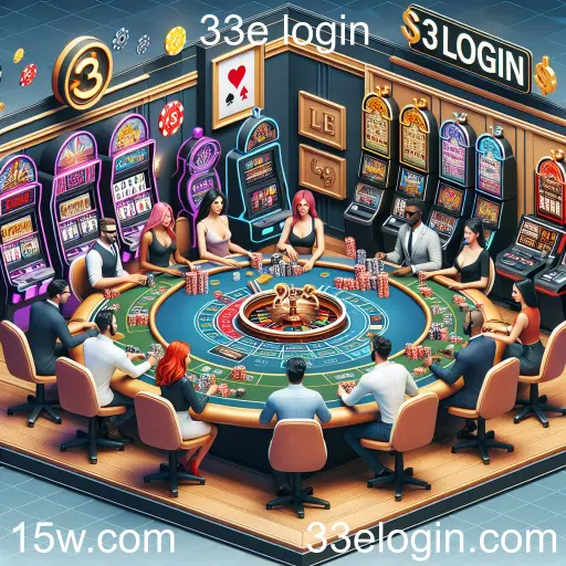 Explorando as Mesas de Jogos no 33e Login